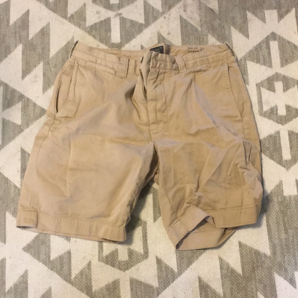 J crew khaki shorts